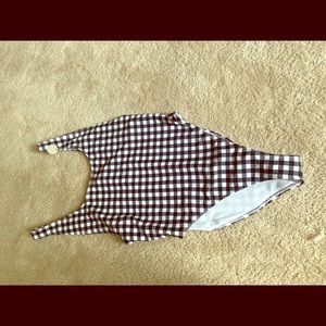 Forever 21 gingham one piece